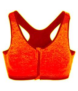 Soutien-gorge d'entraînement en coton tricoté pour femmes, collection d'automne et de printemps, jersey trapèze, de bonne qualité en inde, - Product Image 3