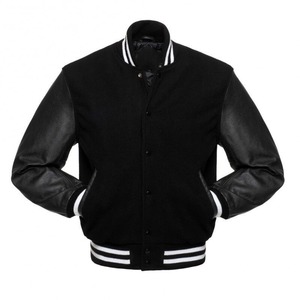 High Quality Custom Logo Unisex Low MOQ Custom Twill Varsiti Letterman <b>Jacket</b> - Product Image 3