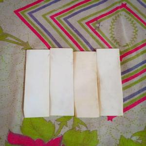 ขนาดกระดูกอูฐสีขาวเรียบสำหรับทำมีด - Product Image 3