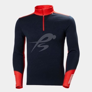 Haut thermique pour homme PIHA UPF 50, demi-zip, manches longues, sous-vêtement de course, randonnée, ski, chaud, séchage rapide, léger - Product Image 1