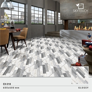 Carrelage de porcelaine en céramique à haute température, nouveaux produits, carreaux de sol design en marbre et en porcelaine pour supermarché, livraison gratuite, 60x60 cm - Product Image 4