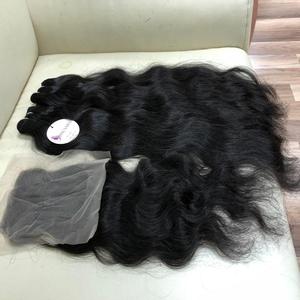 Bó Tóc Tự Nhiên Việt Nam Bán Sỉ Từ Nhà Máy Trực Tiếp Chất Lượng Hàng Đầu Mcsara Và Tóc Gợn Sóng Tự Nhiên - Product Image 1