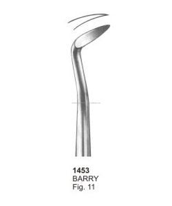 เครื่องมือยกฟัน แบร์รี รูท รุ่น Dental Elevator Fig. 11-แมนนวล สเตนเลสสตีล - Product Image 1