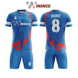 2018 2019 Offre Spéciale Club Maillot de Football Ensembles De Football De Sublimation Usure Pratique Maillots De Football Personnalisé Uniforme De Football - Product Image 5