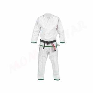 Venta al por mayor personalizado Jiu-Jitsu brasileño Kimono BJJ Gi trajes en negro artes marciales desgaste uniforme - Product Image 4
