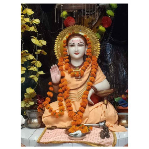 Lord Gorakhnath Swami God Marble <b>Statue</b> - Product Image 1