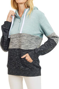 เสื้อฮู้ดสำหรับผู้หญิง,เสื้อฮู้ดกีฬากลางแจ้งแฟชั่นดีไซน์ใหม่ออกแบบโลโก้ได้ตามต้องการ - Product Image 6