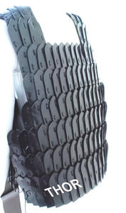 Armure médiévale nouvelle veste en cuir noir Cuirass artisanat en cuir de qualité supérieure - Product Image 5