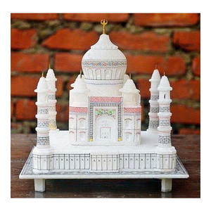 Taj Mahal decorativo de mármol blanco hermoso para la decoración casera - Product Image 1