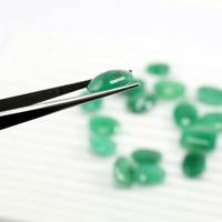 Émeraude verte naturelle de la mine de Sapota, pierre précieuse économique, taille libre pour la fabrication de bijoux, bijoux fins personnalisés