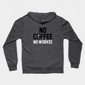 Alta calidad al por mayor de los hombres de peso pesado Streetwear sudaderas con capucha con estampado personalizado bordado en sudaderas lisas - Product Image 5