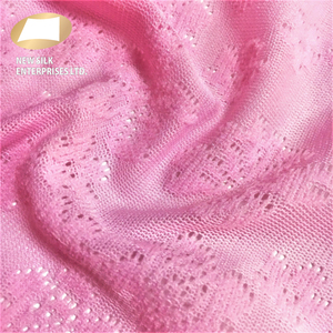 Tissu en maille jacquard rose florale, noyau en nylon pour sous-vêtements, 1 pièce - Product Image 6