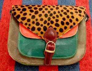 En gros dame sac à main en cuir sacs de fourrure en gros sacs en cuir inde en gros BG-2633 - Product Image 4