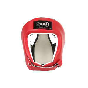 หมวกกันน็อคชกมวยแบบปรับได้ ดีไซน์เองได้ ผลิตจากหนังแท้ ยี่ห้อ Zebra Sports พร้อมสายรัดแบบตะขอเกี่ยว สำหรับฝึกซ้อมมวยไทย มวยสากล และ MMA ปกป้องศีรษะ - Product Image 6