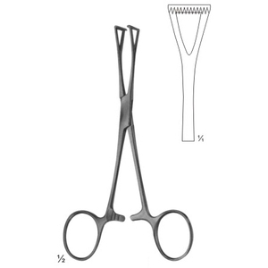 Collin คีมสเตนเลสสำหรับผ่าตัดขนาด14ซม. แหล่งพลังงานด้วยมือเครื่องมือทางการแพทย์ขายส่ง - Product Image 1