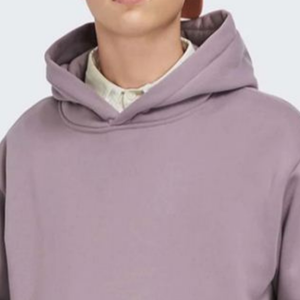 Pull à capuche surdimensionné 100% coton pour hommes, imprimé personnalisé, brodé, design solide, épaules tombantes, hiver, vente en gros - Product Image 2