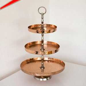 Support à gâteau rond en aluminium de qualité supérieure support à gâteau tasse pour hôtels de mariage 2025 - Product Image 6