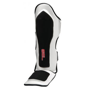 Protège-tibia de boxe MMA, OEM/ODM, en cuir Pu, avec Logo personnalisé imprimé, équipement de protection pour le sport de Combat, nouvelle collection 2022 - Product Image 2