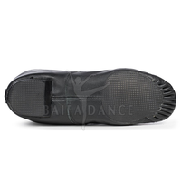 Vente chaude femmes et garçons talon plat Jazz chaussures de danse latine chaussures en cuir confortables avec doublure en daim pour la pratique du ballet