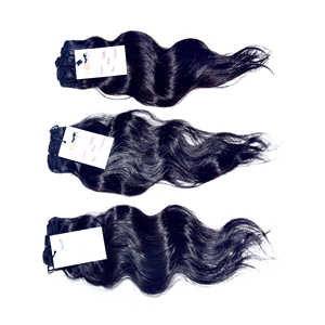 Tissage brésilien façon vierge à cuticules, cheveux brésiliens alignés en lot, fausses mèches de vison vierges, prix d'usine, vente en gros - Product Image 1