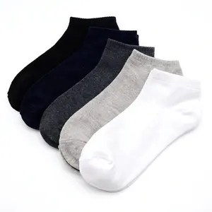 Calzini calzini all'ingrosso Logo personalizzato calzini da uomo in cotone colorato divertente di alta qualità pronto per la spedizione 100% cotone
