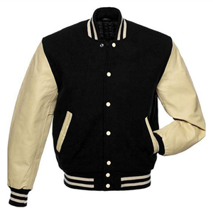 2024 nouveauté veste pour hommes personnalisée Style universitaire avec motif solide Letterman et Styles de baseball coque en nylon pour l'hiver - Product Image 6