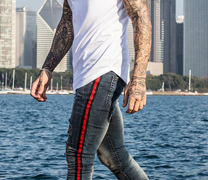 Camiseta 100% de algodón de alta calidad para hombre con estampado personalizado con logotipo de su marca, camisetas de verano para hombre - Product Image 6