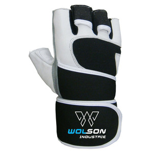 Gants de gymnastique professionnels Gants de fitness Logo personnalisé Gants de gros en cuir Meilleurs gants d'haltérophilie pour unisexe haut. - Product Image 5