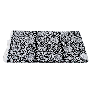 Léger fabriqué à la main coureurs indiens motif floral bloc de main imprimé coton Stori tissu pour la décoration intérieure pour les filles - Product Image 5