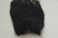 Extensions de cheveux humains 100% vierges avec fermeture à base de dentelle transparente de qualité supérieure, perruques de densité 150% 180% 250%