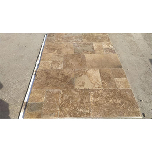 Travertina de nogal, marrón, amarillo claro, turco, azulejos de travertina, proveedor de fábrica de Turquía - Product Image 3