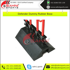 Mannequin de défenseur portable pliable de haute qualité avec base en caoutchouc équipement d'entraînement de football à prix compétitif - Product Image 4