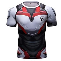 T-shirts de Super héros Marvel, chemises unisexe avec logo, taille et couleur, personnalisés, de haute qualité, pour Fans de Super-héros
