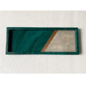 Bandeja de servicio de madera de Color marrón personalizada, utensilios de cocina respetuosos con el medio ambiente, bandeja de servicio hecha de madera a la venta, utensilios de cocina para fiesta de cumpleaños, EE. UU. - Product Image 5