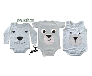 Custom Design Baby Clothes Onesie Newborn Baby Romper Organic Cotton Bamboo Rompers European Quality Bamboo Cotton Rompers Sale - Product Image 1