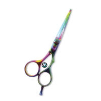 Ciseaux de barbier japonais en acier inoxydable J2, lame affûtée, pour droitiers, finition miroir, professionnels, pour salon de beauté, coupe de cheveux