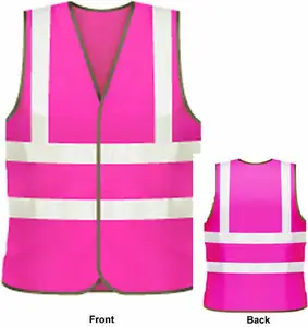 Reflective Hi Vis Vest Working Construction Protect Sleeveless Shirt Customized Size Wholesale Price