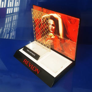 Bandeja de exhibición de cosméticos, diseño colorido, cara, labios, ojos y uñas - Product Image 2