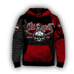 SUBLIMATION ENTIÈREMENT PERSONNALISÉE HOMME HOODIES / PULL OVERS DE QUALITÉ SUPÉRIEURE - Product Image 6