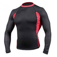Sublimación personalizada impresa manga larga Rash Guards poliéster/Spandex Anti-retráctil y cómodo al por mayor - Product Image 6