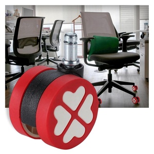 Rueda giratoria con ranura en V para muebles de maleta - Product Image 2