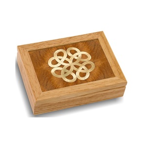 Modern Design Earring Jewellery Storage <b>Box</b> Gift Packaging Custom Shape Wooden <b>Trinket</b> <b>Box</b> - Product Image 1