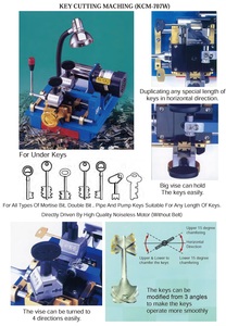 KCM-306CW DUPICATING MACHINE À TAILLER les CLÉS - Product Image 5