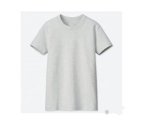 Wholesale girl <b>lady</b> 100% cotton <b>white</b> color blank plain customized design oem logo women t-<b>shirt</b> - Product Image 1
