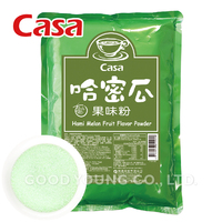 Ingredientes para Té de Burbujas con Leche Instantánea con Sabor a Melón Hami HALAL de Taiwán