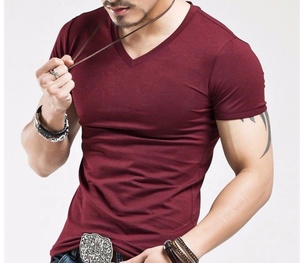 เสื้อยืดผู้ชายทรงพอดีตัวแขนยาวเข้ารูปแบบแห้ง - Product Image 5