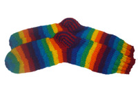 Baskets tendance en laine tricotées à la main Chaussettes confortables et élégantes