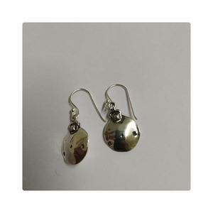 แต่งงานแฮนด์เมด925ชนเผ่าต่างหูเงิน - Product Image 1