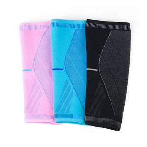 Custom New Spandex Knee Sleeve And Leg Warmer High Elastic Compression Color Block Knee Sleeve For Men - Product Image 4