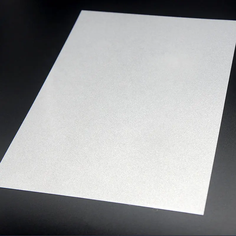 0.3mm beyaz mürekkep püskürtmeli baskı PVC plastik levha
